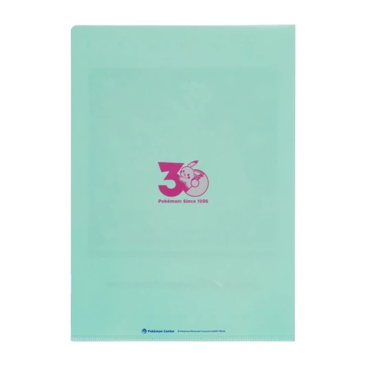 Pokemon Center Original A4 Clear File Pokemon Timeless Adventure Johto
