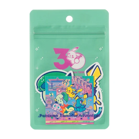 Pokemon Center Original Sticker Set Pokemon Timeless Adventure Johto