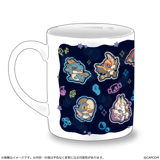 Capcom Mon Defo Mug Cup Neon Theme (Monster Hunter)