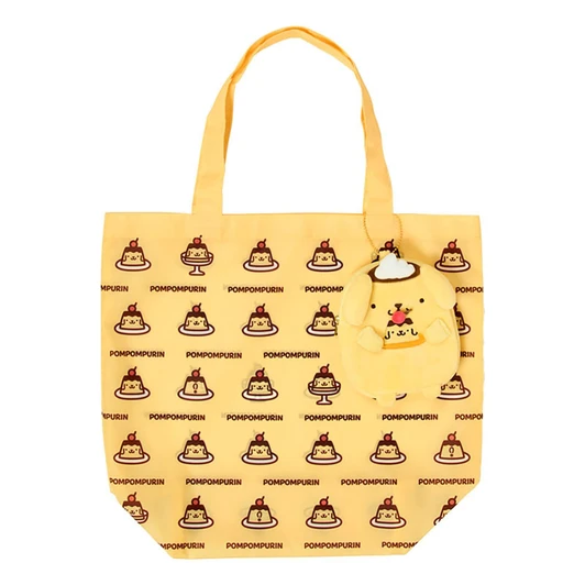 Sanrio PomPom Purin Full And Happy Pudding Eco Bag With Case 852198