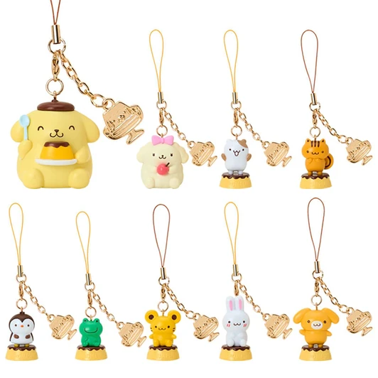 Sanrio PomPom Purin Secret Strap Full And Happy Pudding 852791