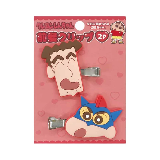 iplanning Crayon Shin Chan K7420 Bangs Clips Two Pieces E Red