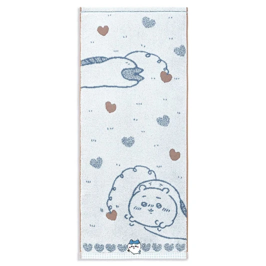 Towel Museum Chiikawa Chocolate Face Towel B