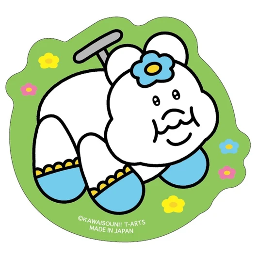 Takara Tomy Pitiful Fairy Tale Land Die Cut Sticker Npochamu Car