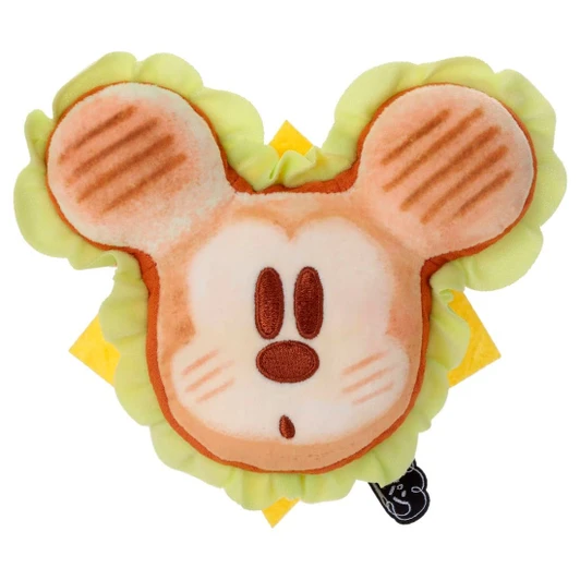 Takara Tomy DNNui Small Bread Plush Toy Sandwich Mickey Mouse