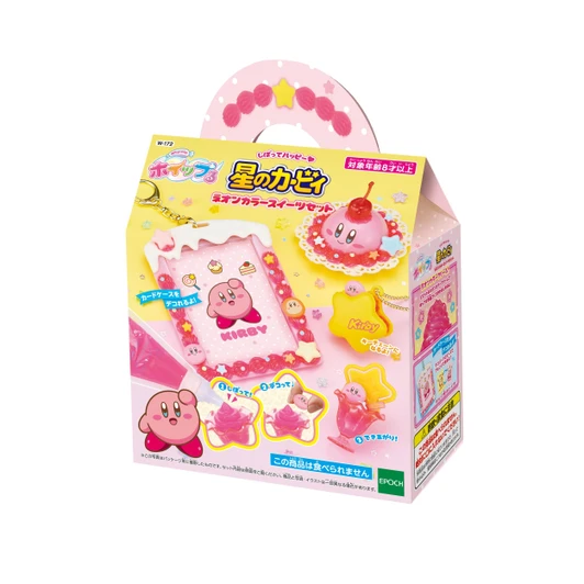 Jigsaw Puzzle Squeeze to Be Happy: Kirby of the Stars Neon Color Sweets Set (4 Pieces)
