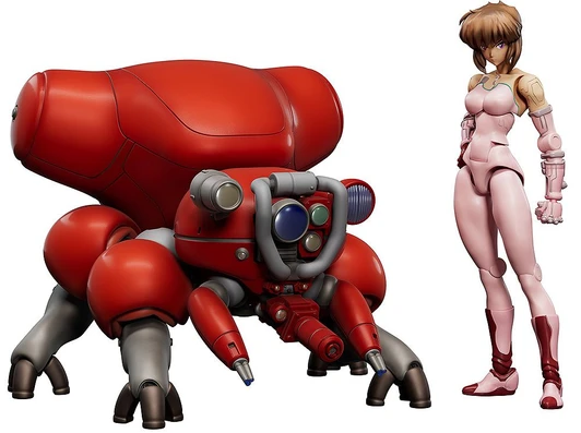 Max Factory PLAMAX minimum factory MF-94 Motoko Kusanagi with Fuchikoma Plastic Model (Ghost in the Shell)