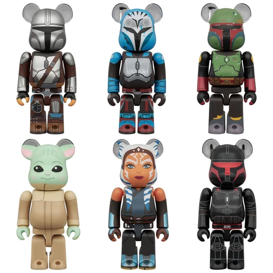 Medicom BE@RBRICK STAR WARS CHASE The Mandalorian Box (12pcs)