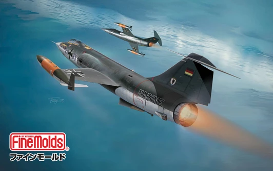 Fine Molds 1/72 Luftwaffe F-104G Jet Fighter Marineflieger