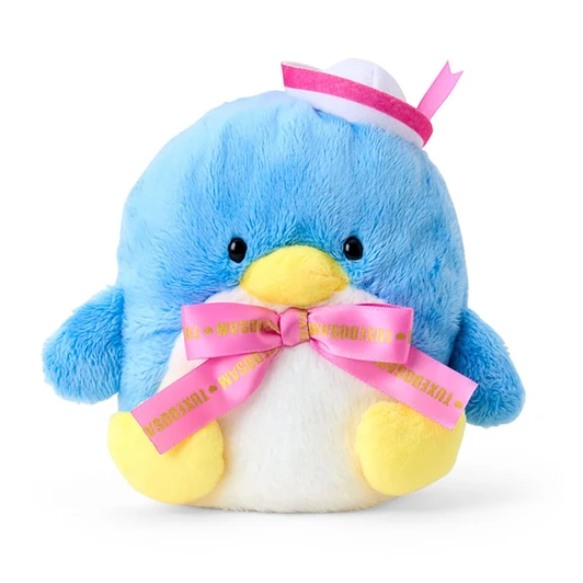 Sanrio Tuxedosam Plush Toy - Character Award 2nd Edition Logo Ribbon - 747432