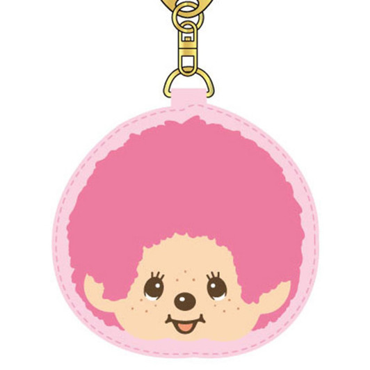 HASEPRO Monchhichi Colors Sagara Key Holder Two Berry Pink