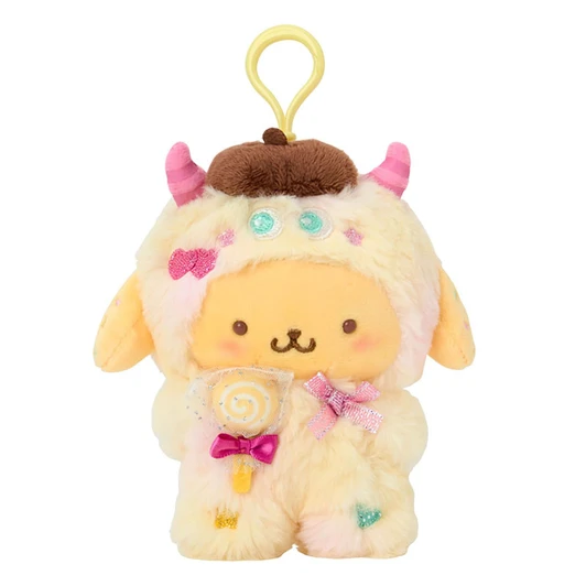 Sanrio PomPom Purin Mascot Holder Colorful Pop Monster 687570