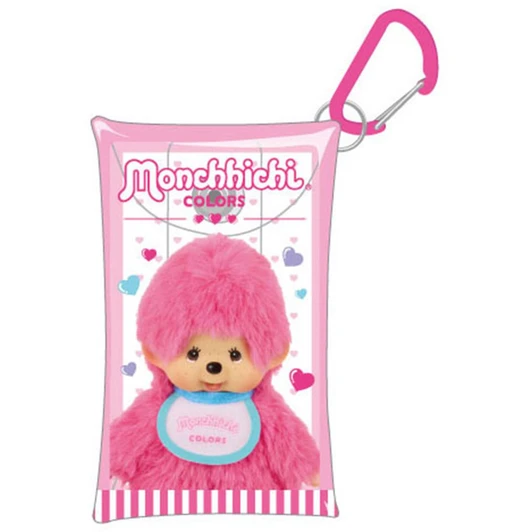 HASEPRO Monchhichi COLORS Multi Clear Case 2 Berry Pink