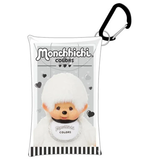 HASEPRO Monchhichi Colors Multi Clear Case Two White