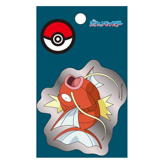 Pokemon Center Original Silver Sticker Magikarp