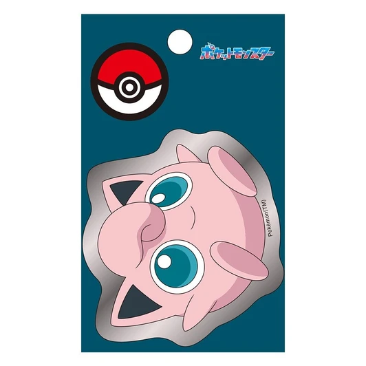 Pokemon Center Original Silver Sticker Jigglypuff