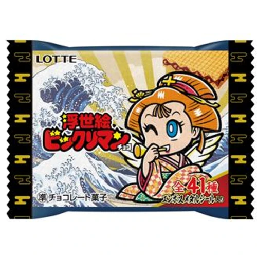 LOTTE Ukiyoe Bikkuriman Chocolate BOX (30pcs)