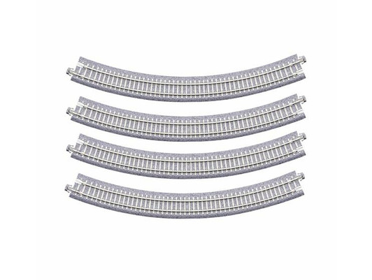  Kato 20-114 UNITRACK PC Curved Track R282 45 Degree <R282-45PC> (4 Pcs.) (N scale) 