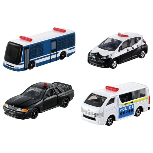 Takara Tomy Tomica Gift Patrol Tomica Town! Tomica Police Vehicle Set