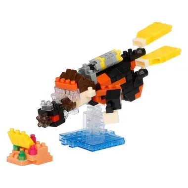 Kawada NBC 410 Nanoblock Scuba Diving