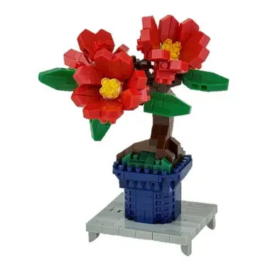 NBH-267 Nanoblock Bonsai Camellia