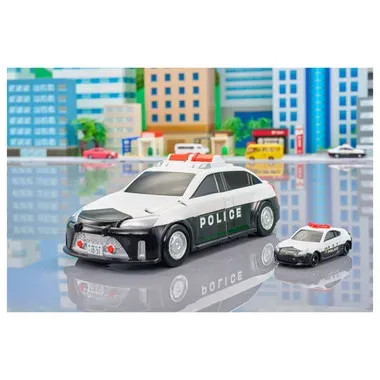 Tomica Vehicle Town Transforming Patrol Car With Tomica