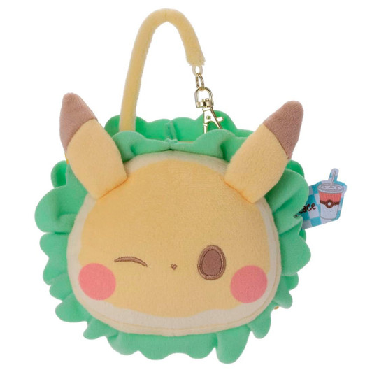 Takara Tomy Takara Tomy Arts Pokemon PokePeace Plush Mirror Hamburger Style Pikachu