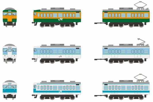 Takara Tomy Tomytec Tetsu Collection Pocket Volume 3 Nostalgic Suburban Train Edition Prepainted Assembly Kit Box Of 1 