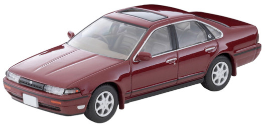 Tomytec Tomica Limited Vintage Neo 1/64 LV-N319d Nissan Cefiro Town Ride N Wine Red 1991 Finished Model