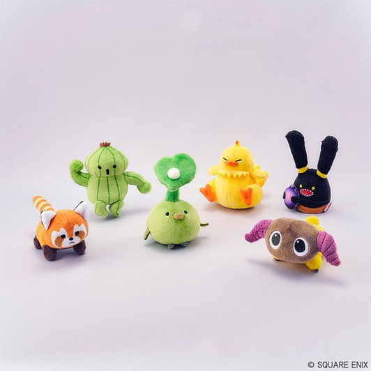Square Enix Final Fantasy XIV Mini Puppet Plush Collection Vol.2 BOX (6pcs)