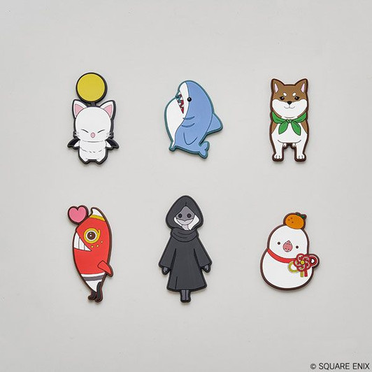 Square Enix Rubber Magnet Collection Vol.2  (Final Fantasy XIV) (Box of 6)