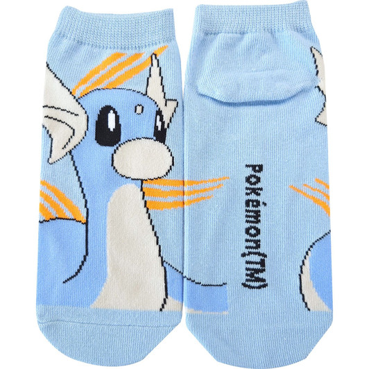 Pokemon Center Original Character Socks Dratini Dragon Ladies (23-25 cm)