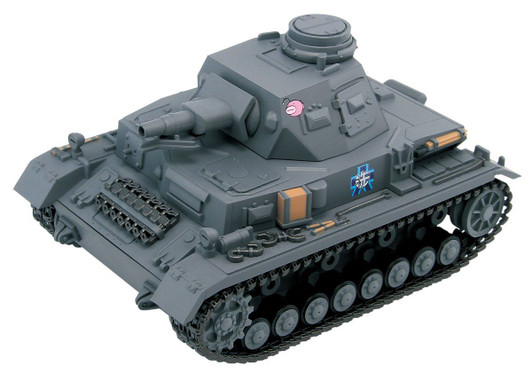 Pea Dot Girls And Panzer Panzer IV D Type Ending Version Non Scale Semi Painted Model PD68