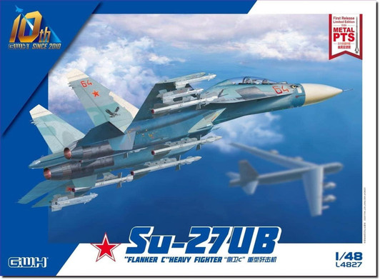 Great Wall Hobby 1/48 Su-27UB Flanker C Model L4827 Aircraft