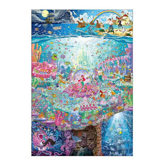 Jigsaw Puzzle - Made In Japan Disney The Little Mermaid Undersea Concert D (1000 Pieces)