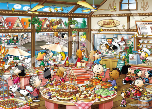 Jigsaw Puzzle - Peanuts Beagle Bakery (500 Pieces)