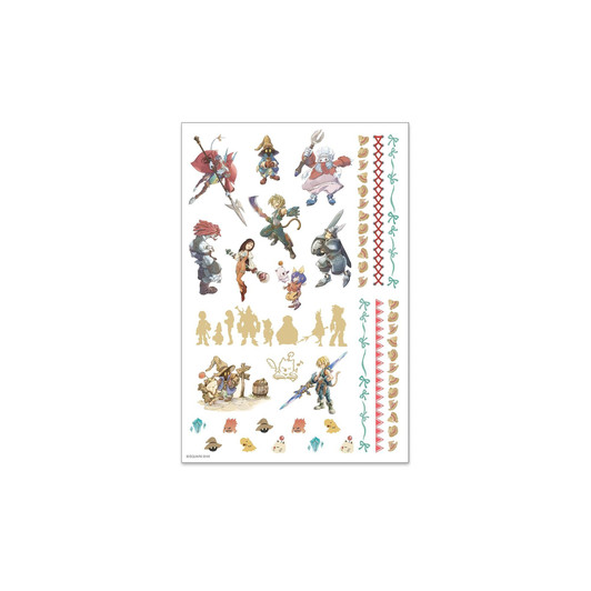 Final Fantasy IX Character Sticker Sheet