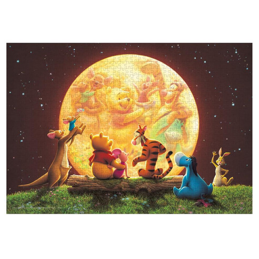 Jigsaw Puzzle - Made In Japan Disney Moonlight Party D- With (1000 Pieces)