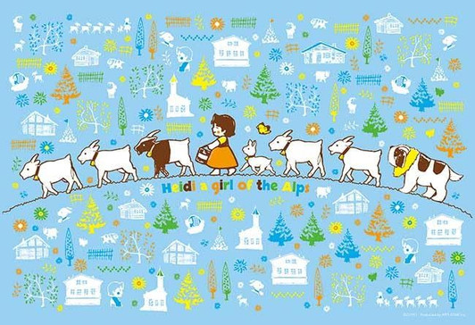 Jigsaw Puzzle - Wait For Me Heidi Girl Of The Alps Made In Japan (300 Pieces)