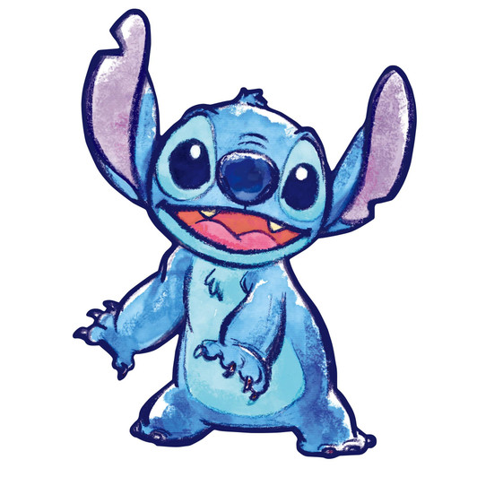 Jigsaw Puzzle - Silhouette Puzzle Disney Stitch Made In Japan (260 Pieces)