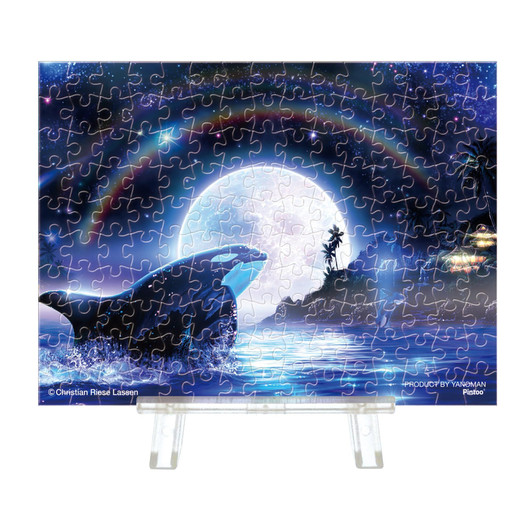 Jigsaw Puzzle - Petit Parie Clear Lassen Orca Moon III No (150 Pieces)