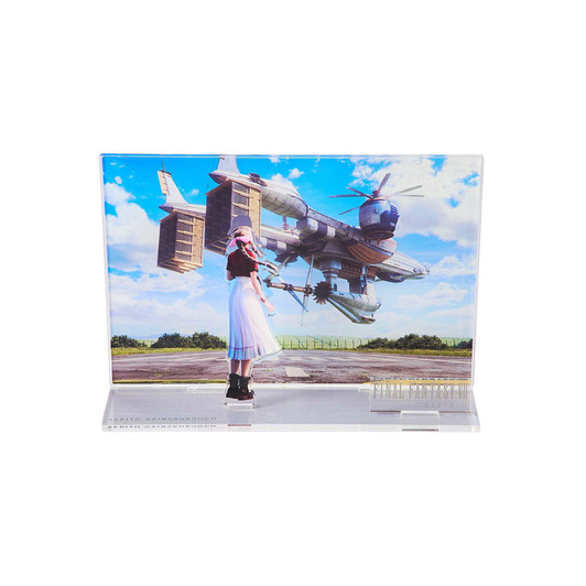 Final Fantasy VII Rebirth Acrylic Diorama Key Art Aerith