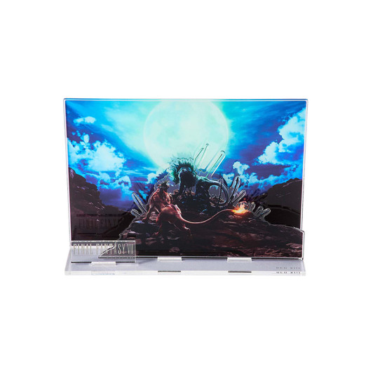 Final Fantasy VII Rebirth Acrylic Diorama Key Art Red XIII
