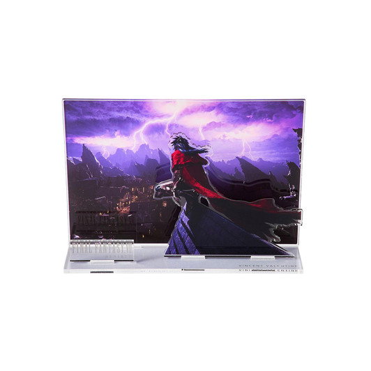 Final Fantasy VII Rebirth Acrylic Diorama Key Art Vincent