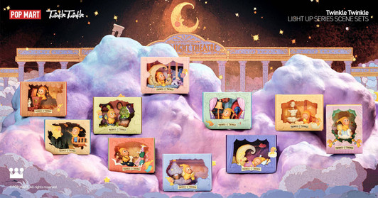 Twinkle Twinkle Light Up Series Scene Set Full Box (9pcs)