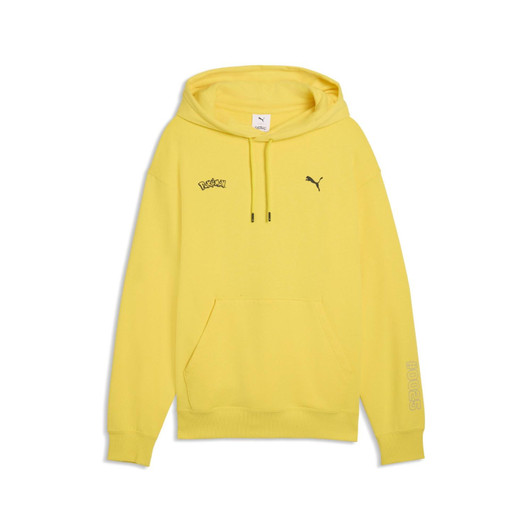Pokemon Center Original Puma Pokemon Relaxed Graphic Hoodie Energizing Yellow M