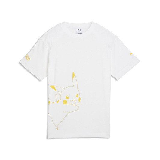 Pokemon Center Original Puma Pokemon Relaxed Graphic T-Shirt / Puma White 140