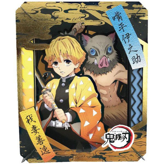 Paper Theater TV Anime Demon Slayer: Kimetsu no Yaiba PT-218X Zenitsu and Inosuke Ensky