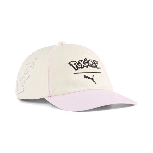 Pokemon Center Original Puma Pokemon Dad Cap / Alpine Snow-Pearl Pink