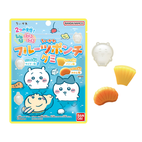 Bandai Candy Chiikawa Fruit Punch Gummies BOX (10pcs)